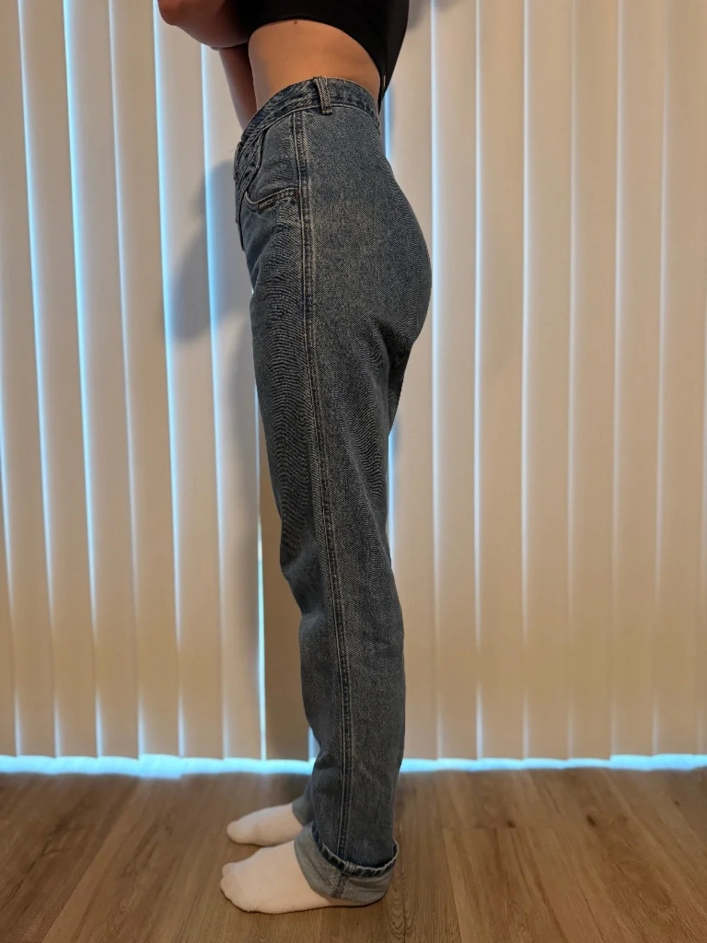 Vintage 80s Rocky Mountain High Waisted Jeans 100% cotton (Rockies) - Picture 9 of 11